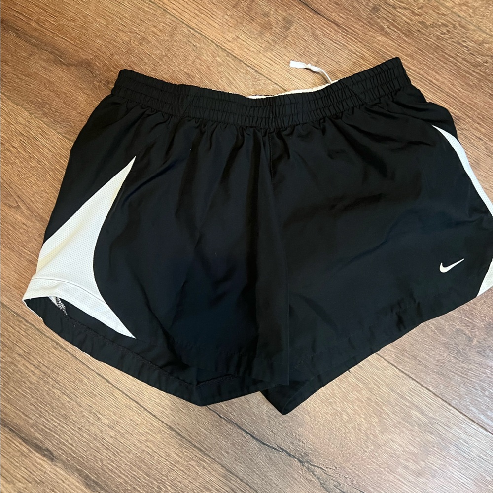 Nike Black and White Sports Shorts